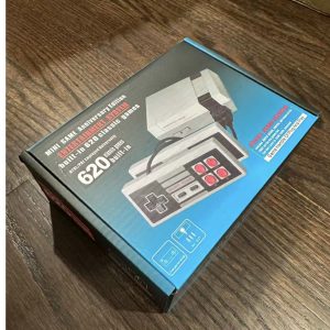 Built-in with 620 Retro Games and 2 Controllers. 600 Units