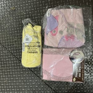 Baby towel 600-700 units assorted Price $1.25 each Fob NJ