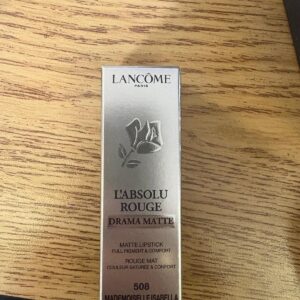 Lancôme L'Absolu Rouge Drama Matte Lipstick #508 Mademoiselle Isabella 3.4g