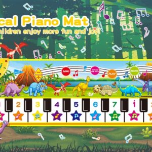M SANMERSEN 43" x 14" Floor Piano Mat for Toddlers. 2000 Units.