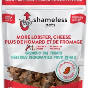 *Shameless Pets MORE LOBSTER, CHEESE, 2.5oz CAT TREATS*