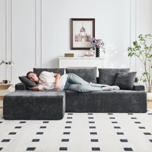 L-Shaped Cloud Sectional Couches. 514 Sets.