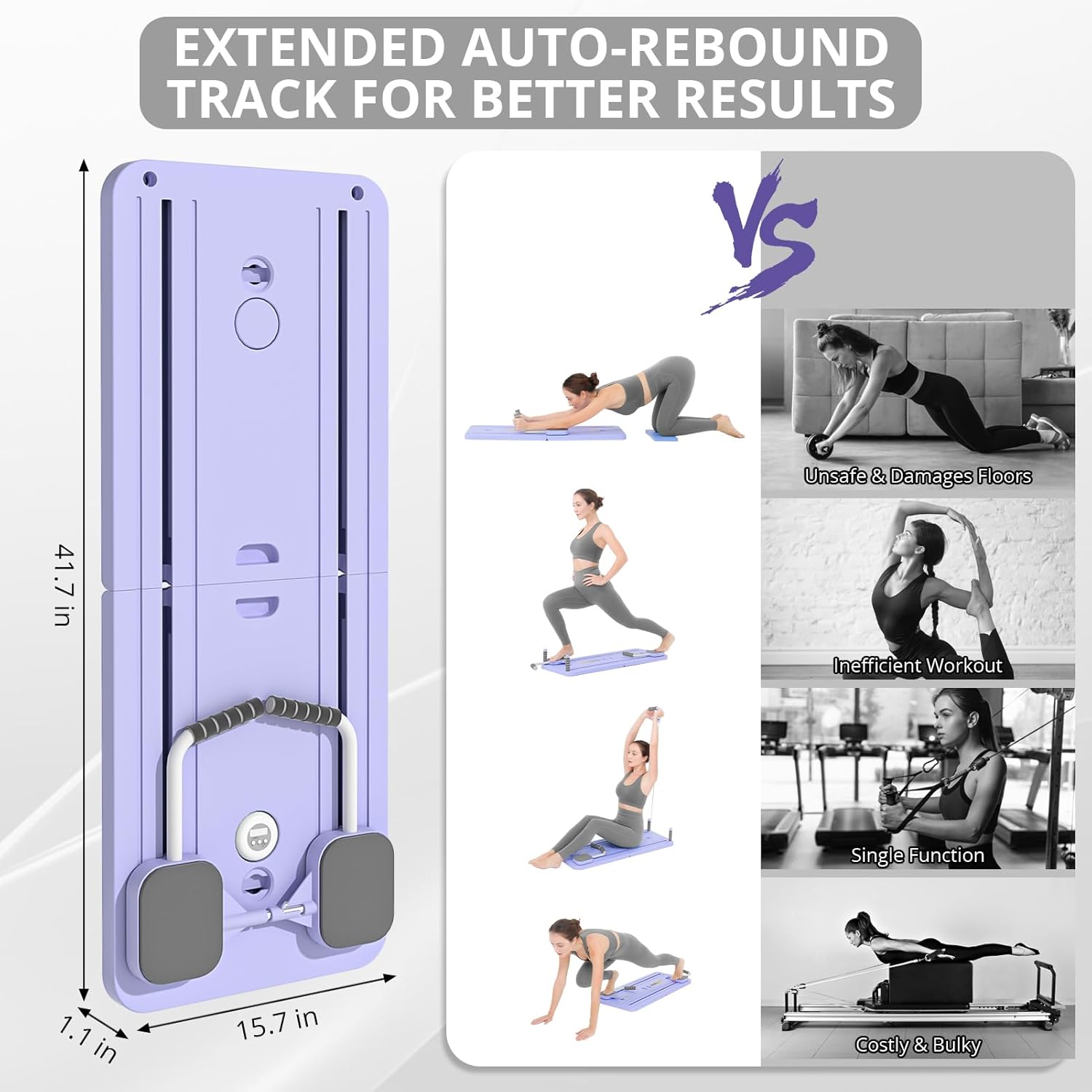 Multi-Purpose 5 in 1 Foldable Pilates Sliding Board. 2900 Units. - Image 4