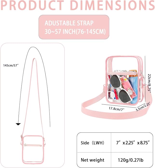 Clear Crossbody Bags. 4072 Units - Image 4