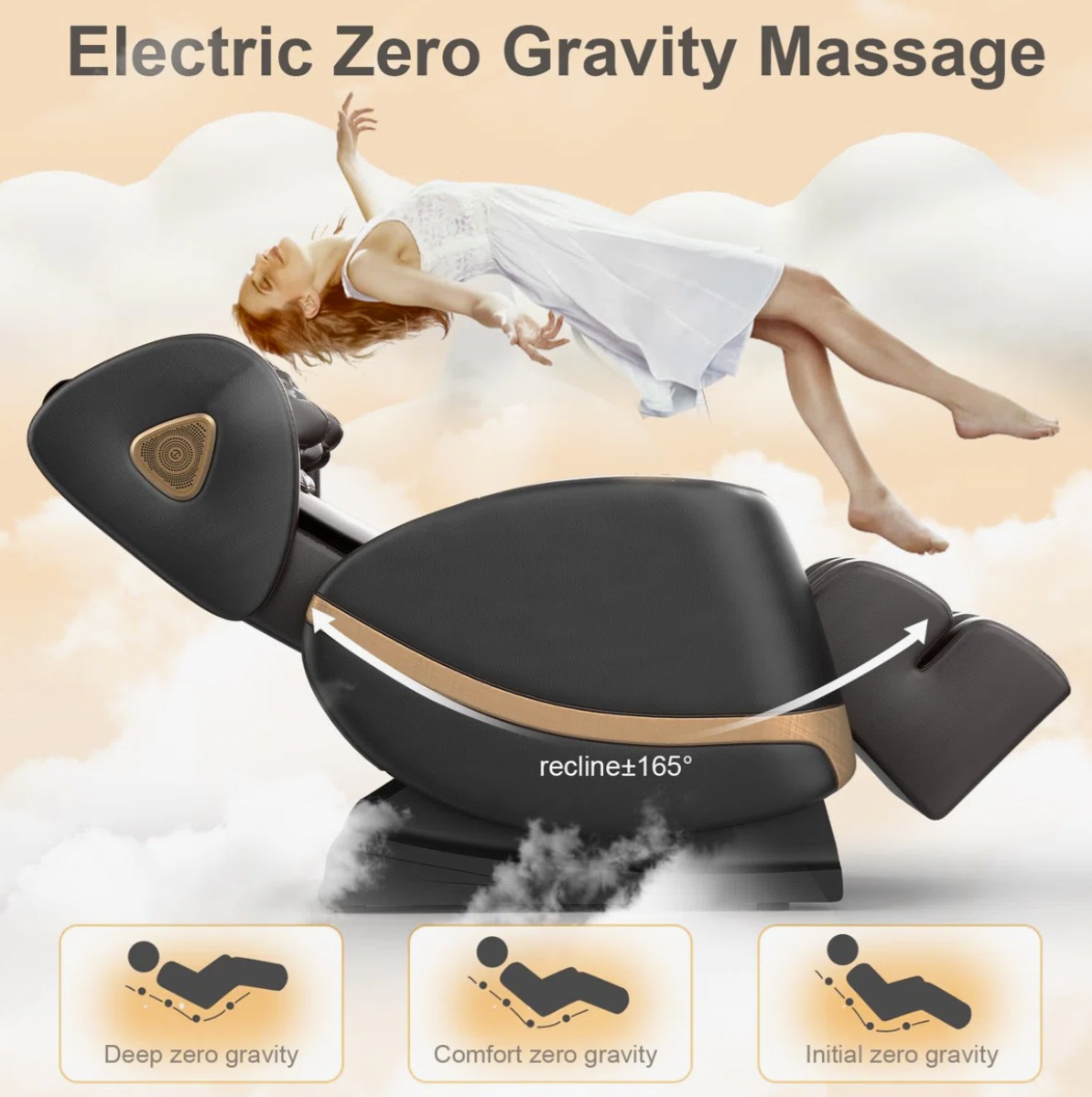 Full Body Zero Gravity Massage Recliner Chair. - Image 5