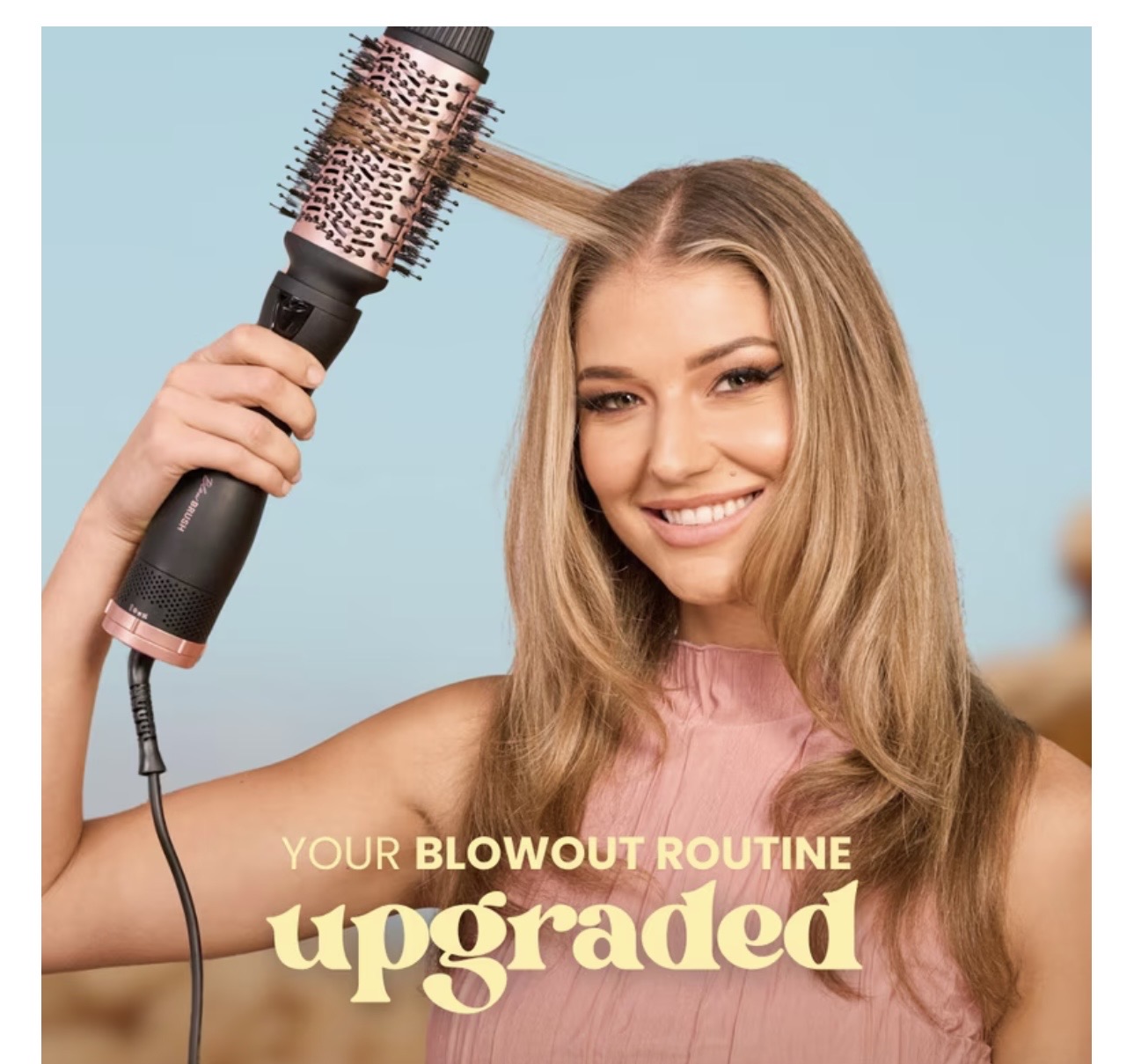 NEW NEW NEW Beachwaver Blow Drying Hair Brush with Attachments, Midnight Rose, 4 pc - Image 5