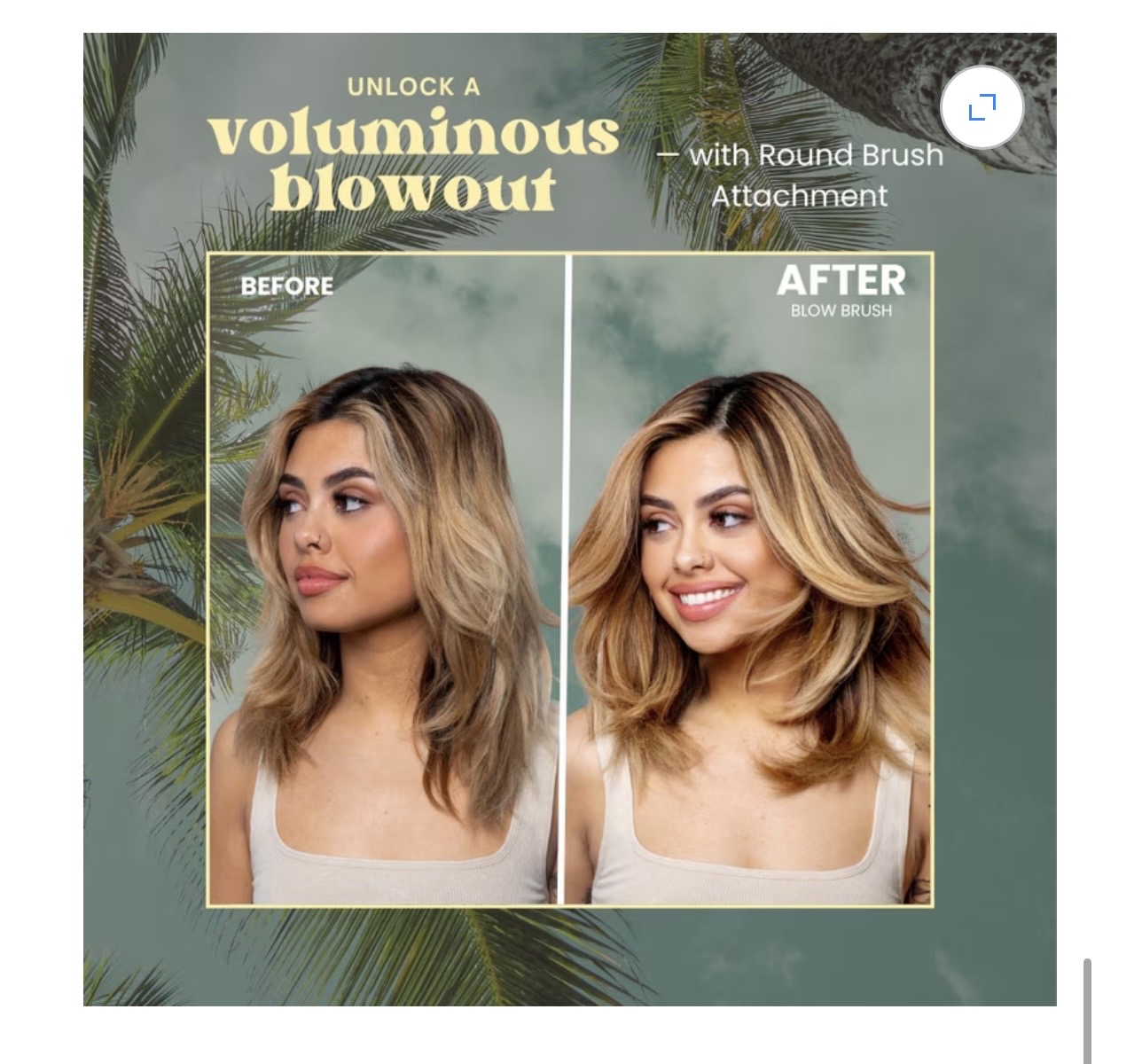 NEW NEW NEW Beachwaver Blow Drying Hair Brush with Attachments, Midnight Rose, 4 pc - Image 9