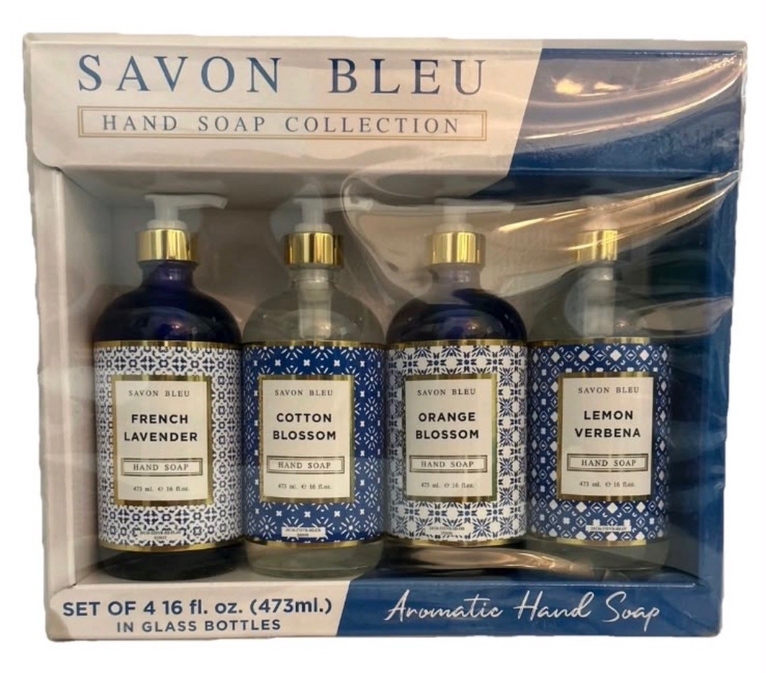 Savon Bleu16 oz(473ml) 4 Pack Hand Soap. 4200 Sets.