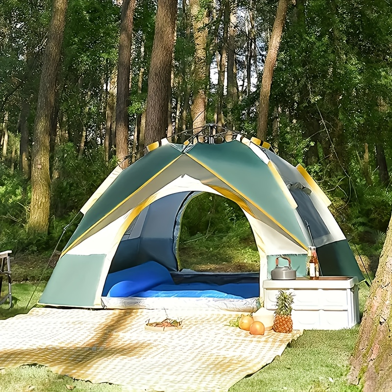 Quick Open Automatic-Up Tents for 2 & 4 Person.