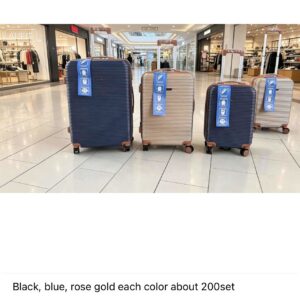 Luggage Sets，TSA Lock,3 Piece Set(20/24/28)