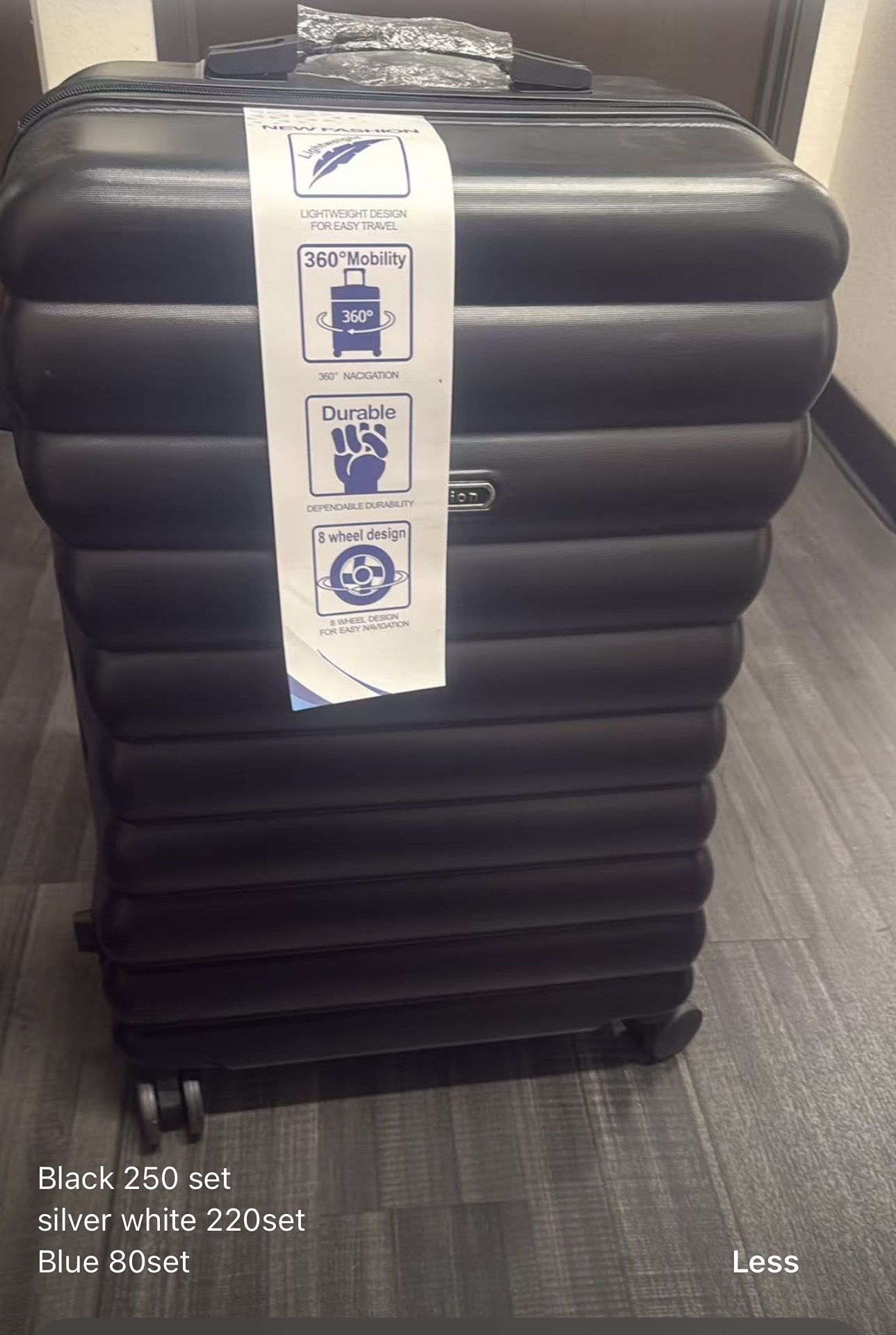 Luggage Sets,TSA Lock,3 Piece Set(20/24/28) - Image 4