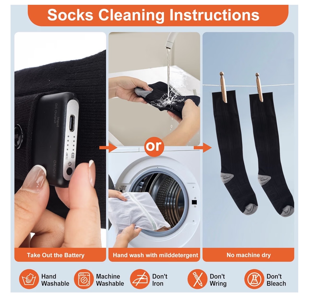 Heated socks . - Image 5