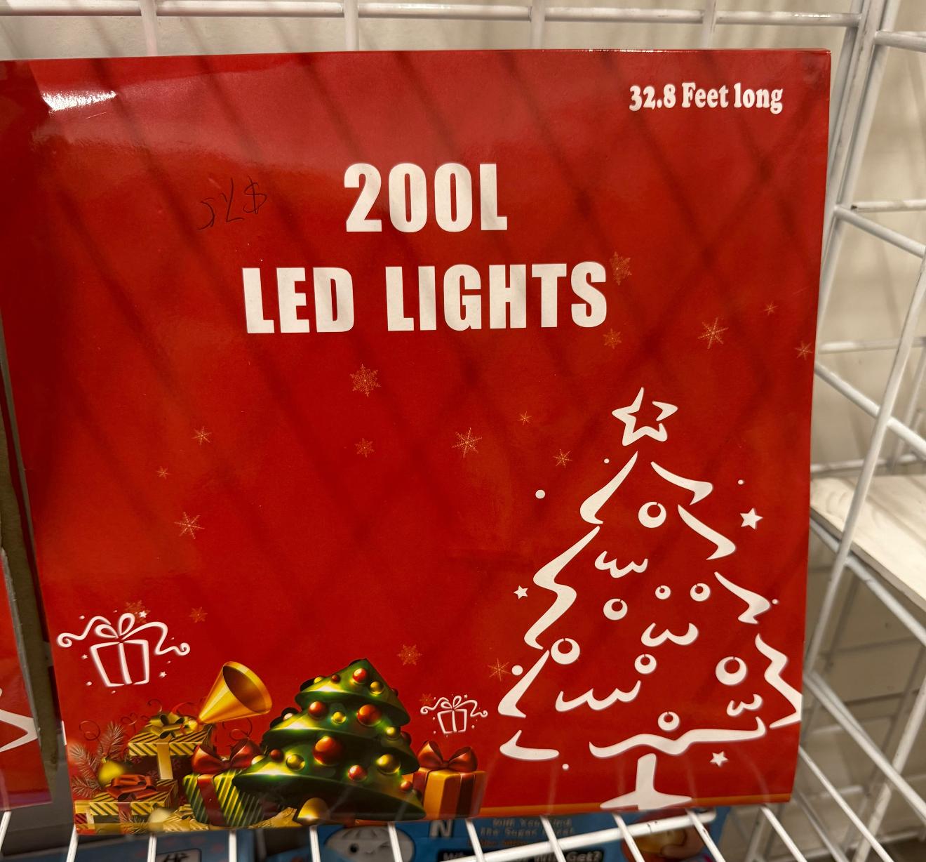 100-Count Multicolor LED Christmas String Light Set. - Image 6