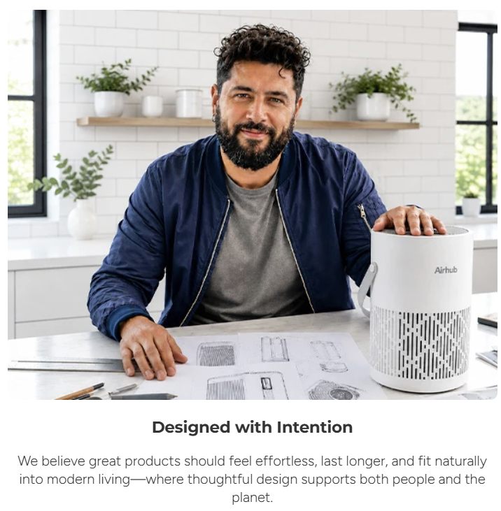 AirHub 3-in-1 True HEPA Quiet Air Purifiers. - Image 3