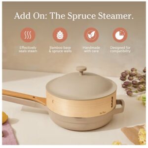 Our Place Spruce Steamer—a wooden