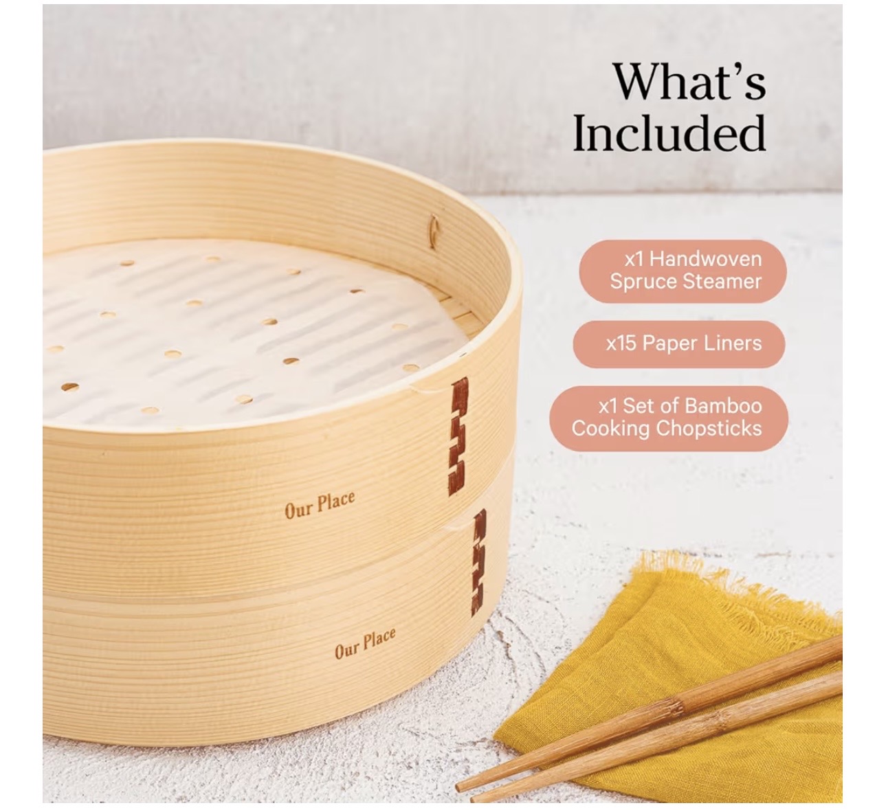 Our Place Spruce Steamer—a wooden - Image 3
