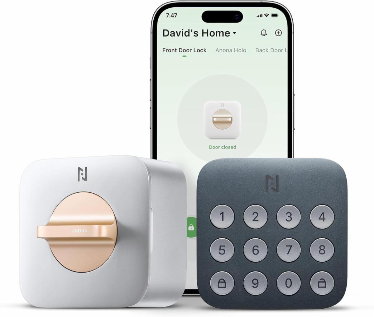 Anona Holo Wi-Fi Smart Lock with Keypad,