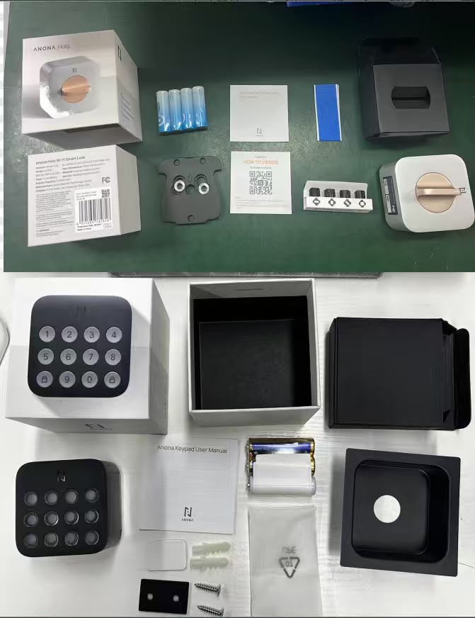 Anona Holo Wi-Fi Smart Lock with Keypad, - Image 8