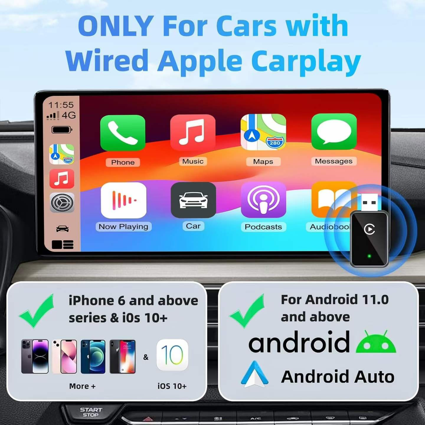 Wireless CarPlay Adapter Kits. - Image 6
