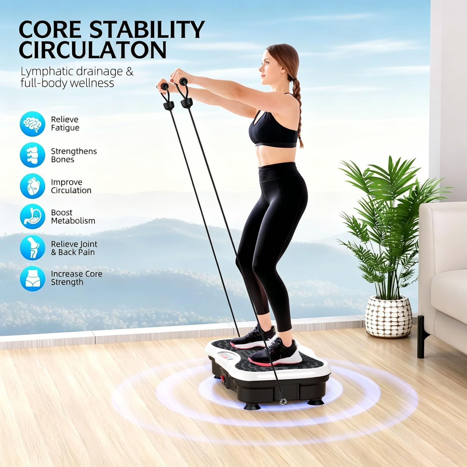 Vibration Plate Exercise Machine. - Image 3
