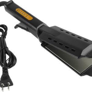 Wide Steam Hair Straightener.