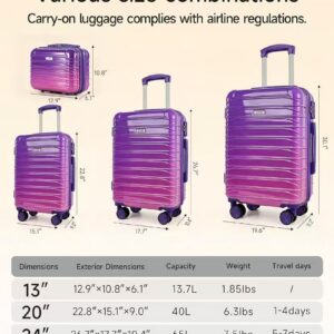 UUH 3, 4 and 5 Pieces Hardshell Luggage Set. 3000 Sets