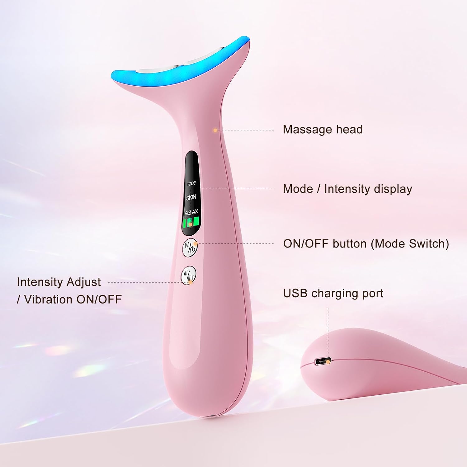 AZMAVO Facial and Neck Massager. - Image 4