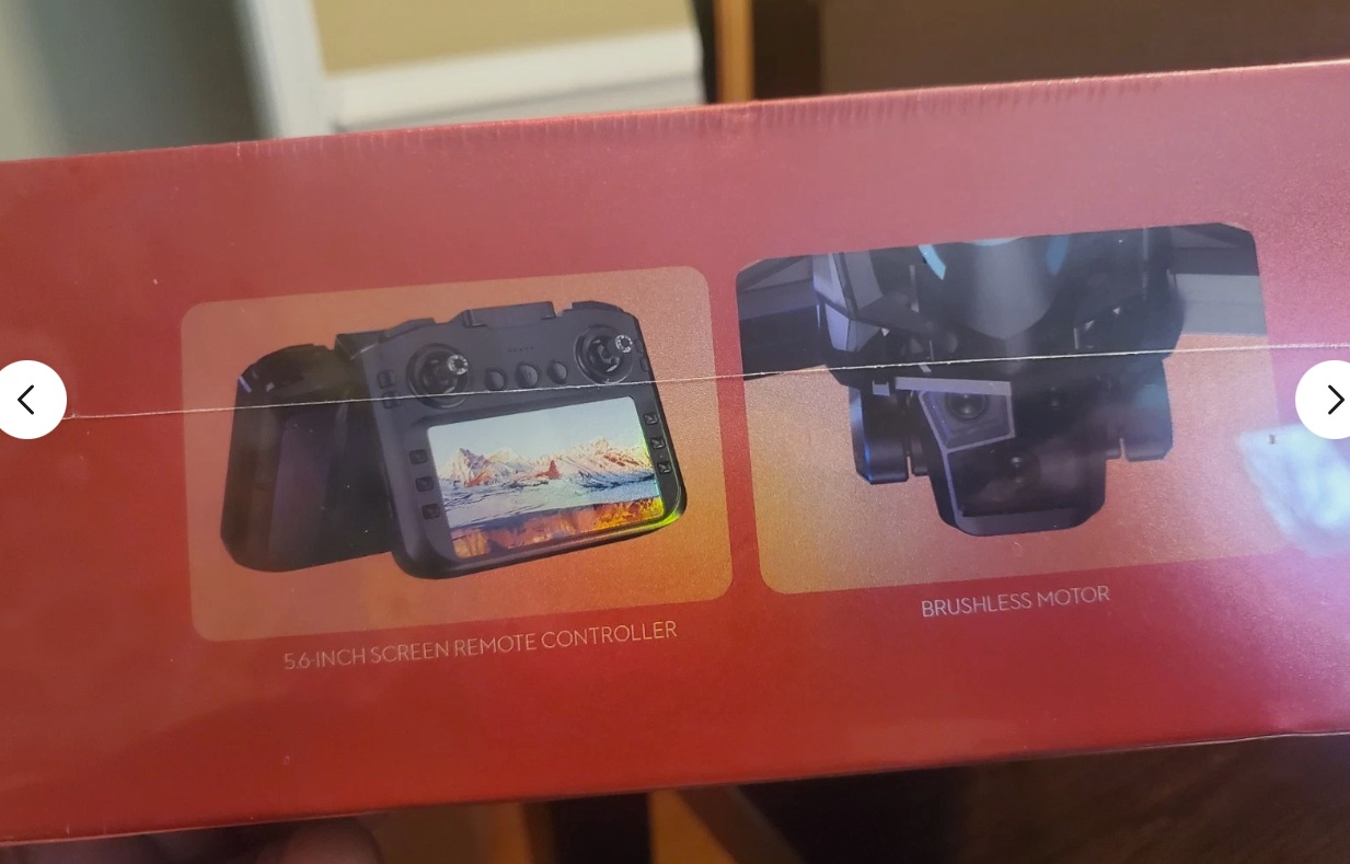 SMS Max 4K Camera Drone with Obstacle Avoidance + Video Remote Cont - Image 3