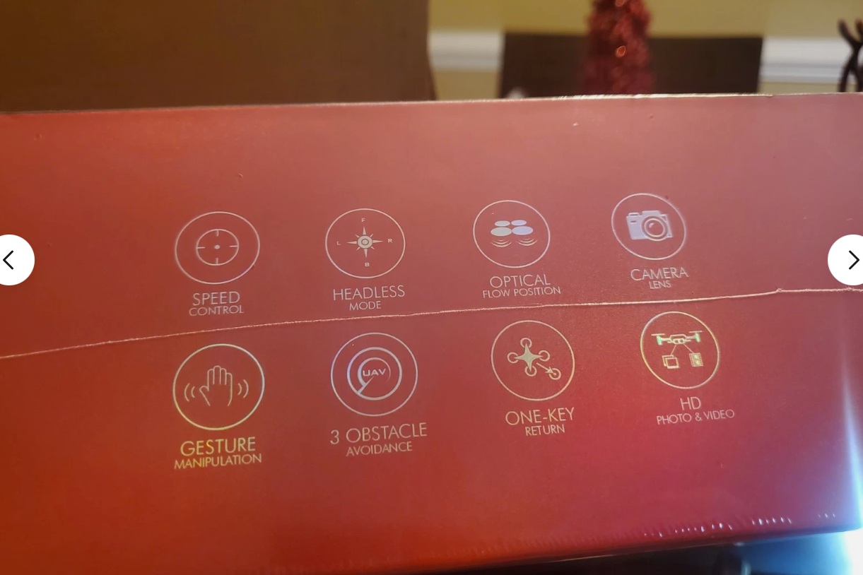 SMS Max 4K Camera Drone with Obstacle Avoidance + Video Remote Cont - Image 4